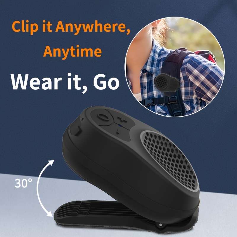 Professional Featuring Crystal Sound Compact Wearable Wireless Speaker For Live