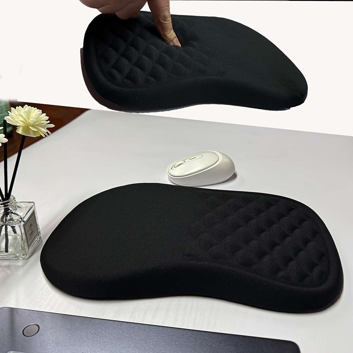 Sleek EcoFriendly Halloween Ergonomic Mouse With Wrist For Pc Gamers Black