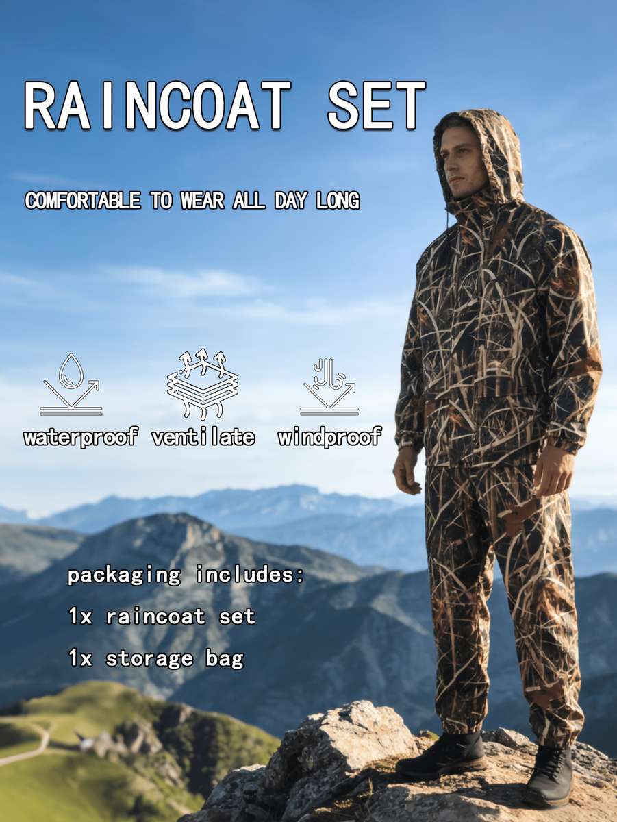 Raincoat Dead Grass Size M