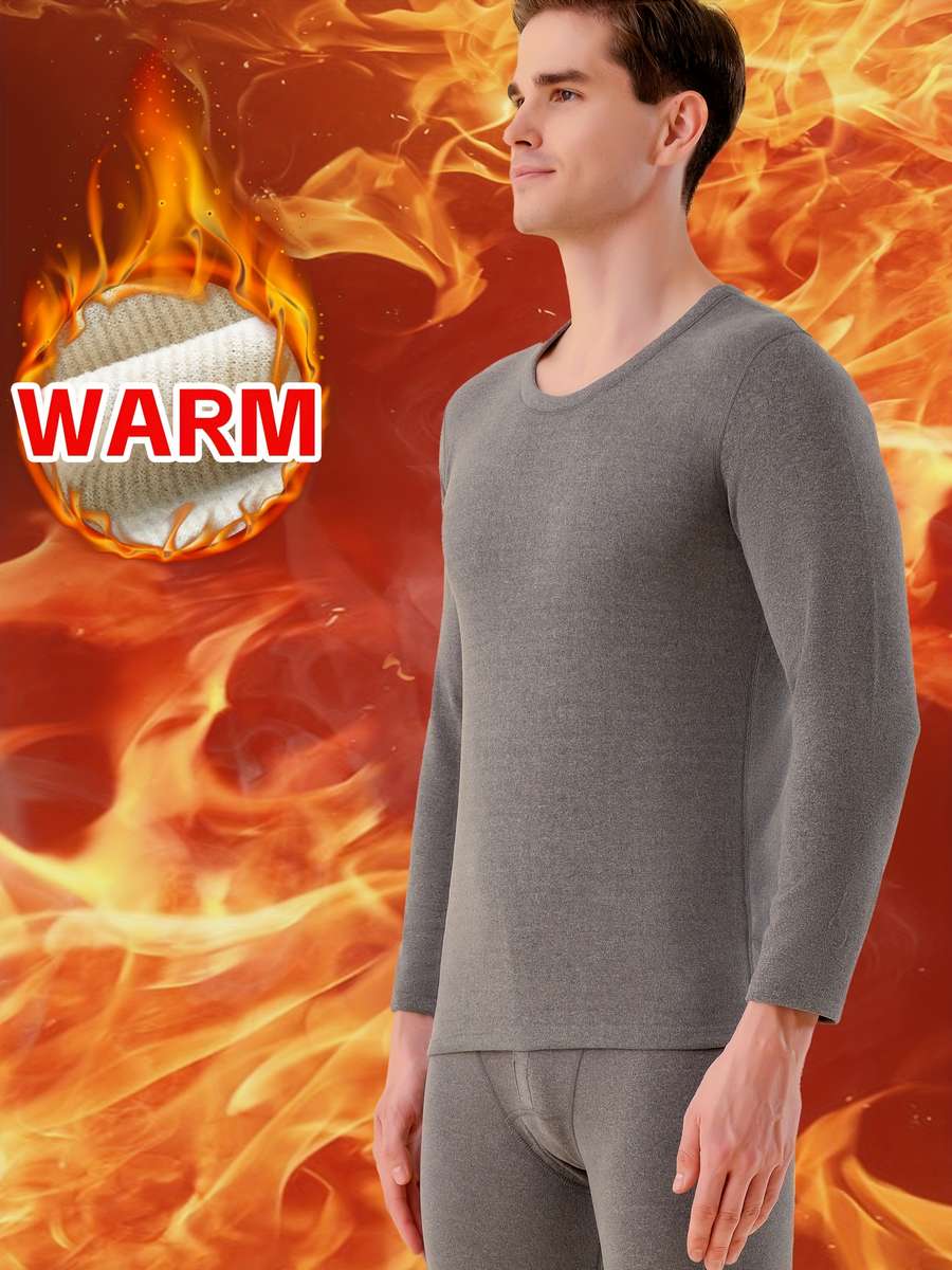Thermal Underwear Color Grey Sizes