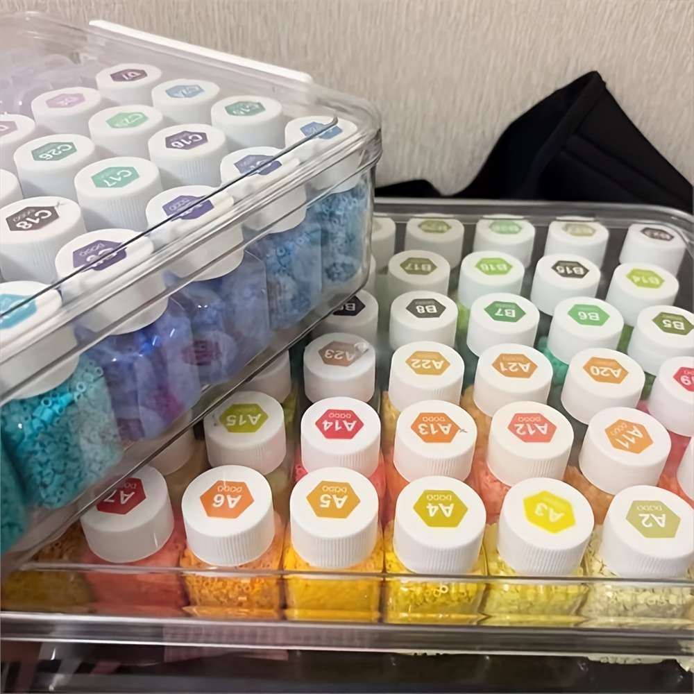 Perler Bead Set 48 Colors  48000 Beads  Includes Upgraded Material Kit