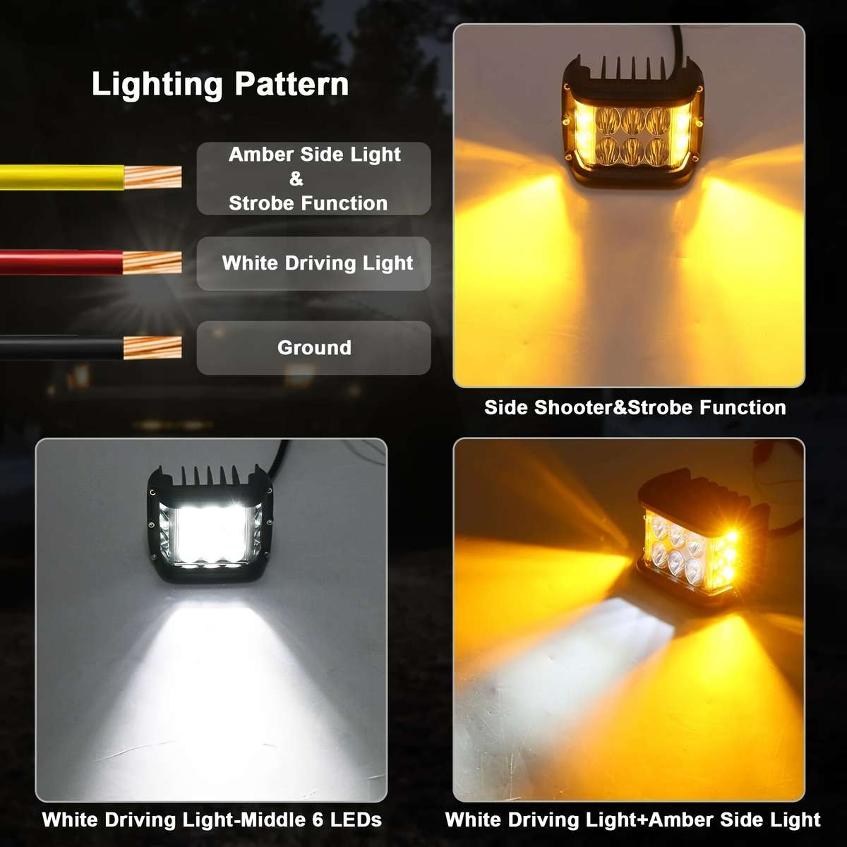 Car Lights Quantity 2Pcs