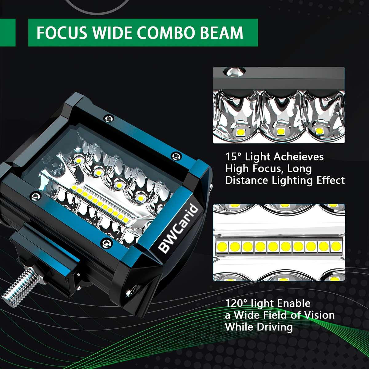 Car Lights Model 2Pcs 10.16Cm Lamp