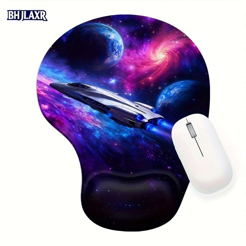 Versatile WearResistant Ergonomic Wrist Rest Mouse With For Pc Gamers Purple