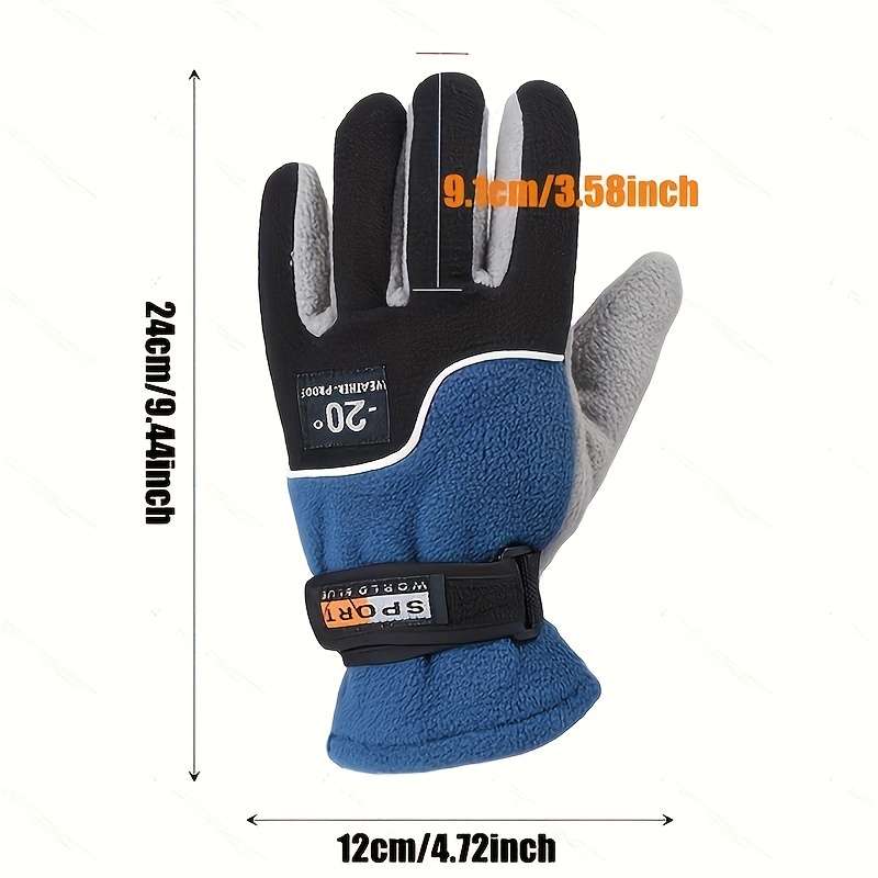 Winter Gloves Color Men To Green