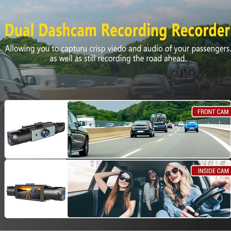 Superior Exclusive Dash Cam Cameras Car Blind Spot Assist Video Recorder Wide