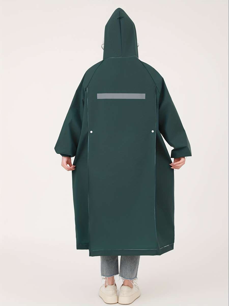 Raincoat White Size Asian L