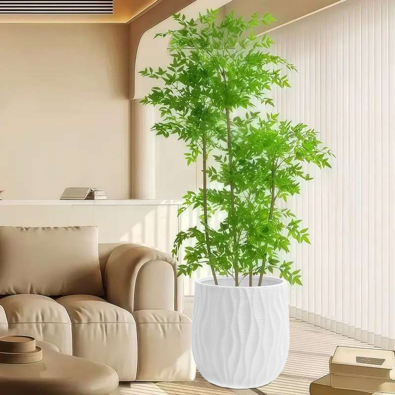 Flowerpot Items 180 White   18.01 Cm * 19.2 Cm Quantity2Pcs Pack