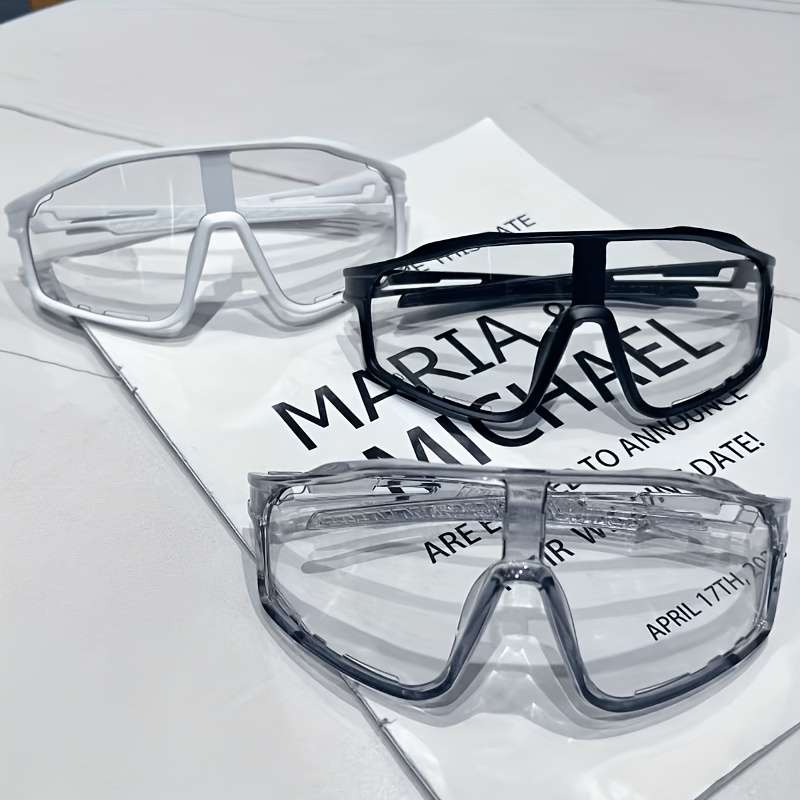 Cycling Glasses Color Translucent Gray  Dark Gray