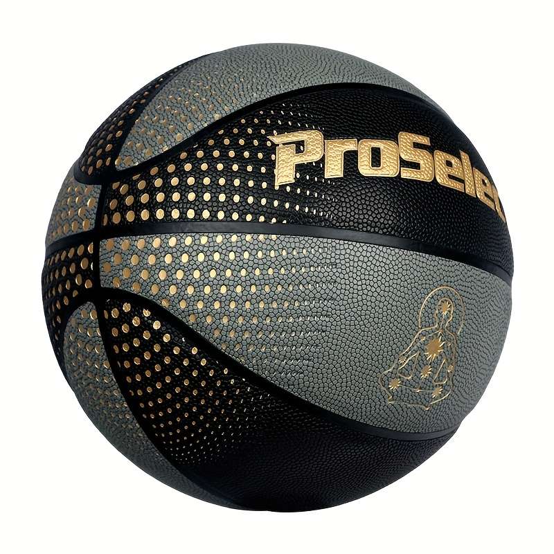 Basketball Color Black Golden No. 7