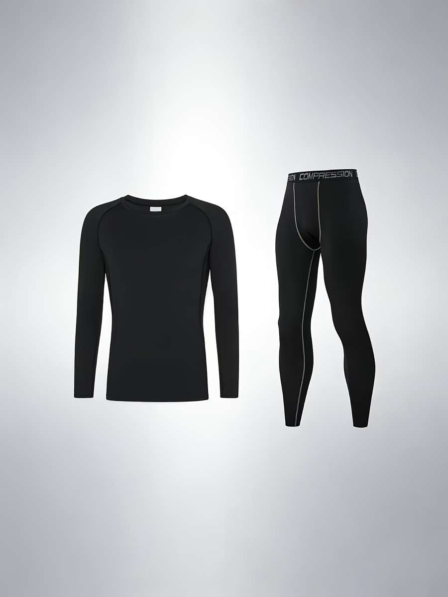 Thermal Underwear Color Black  Black Line Sizem