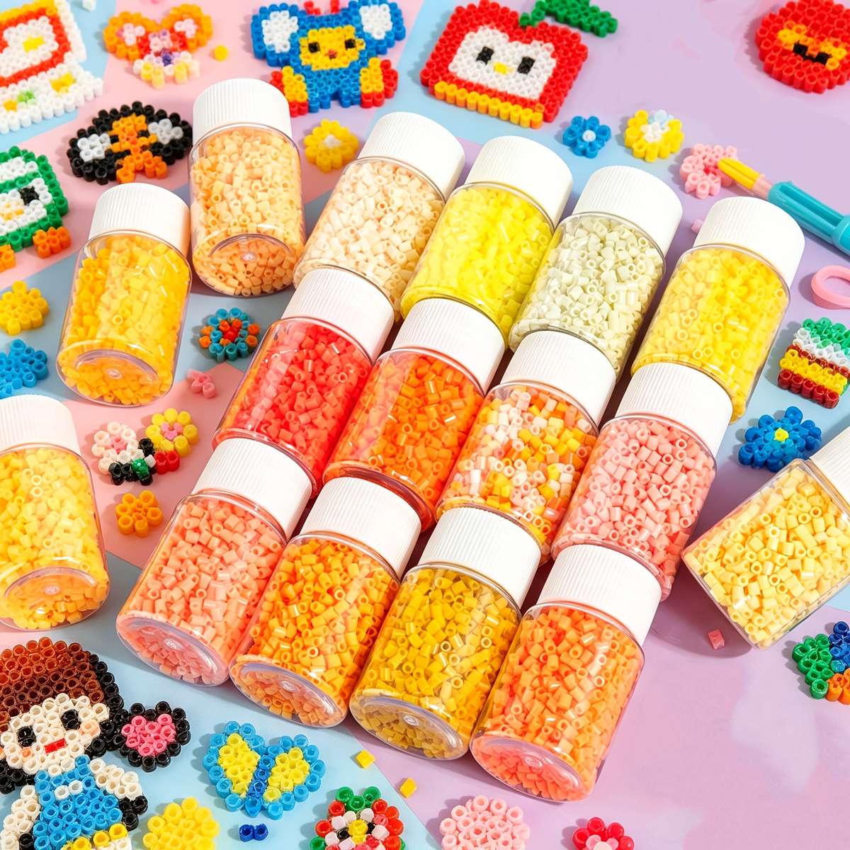 Perler Bead Set Small Size Bottle A2 999Pcs