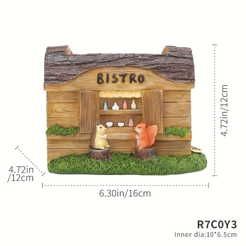 Village Resin R7C0Y1 Shaped Hole Mounting Planter Drainage Type Type Includes