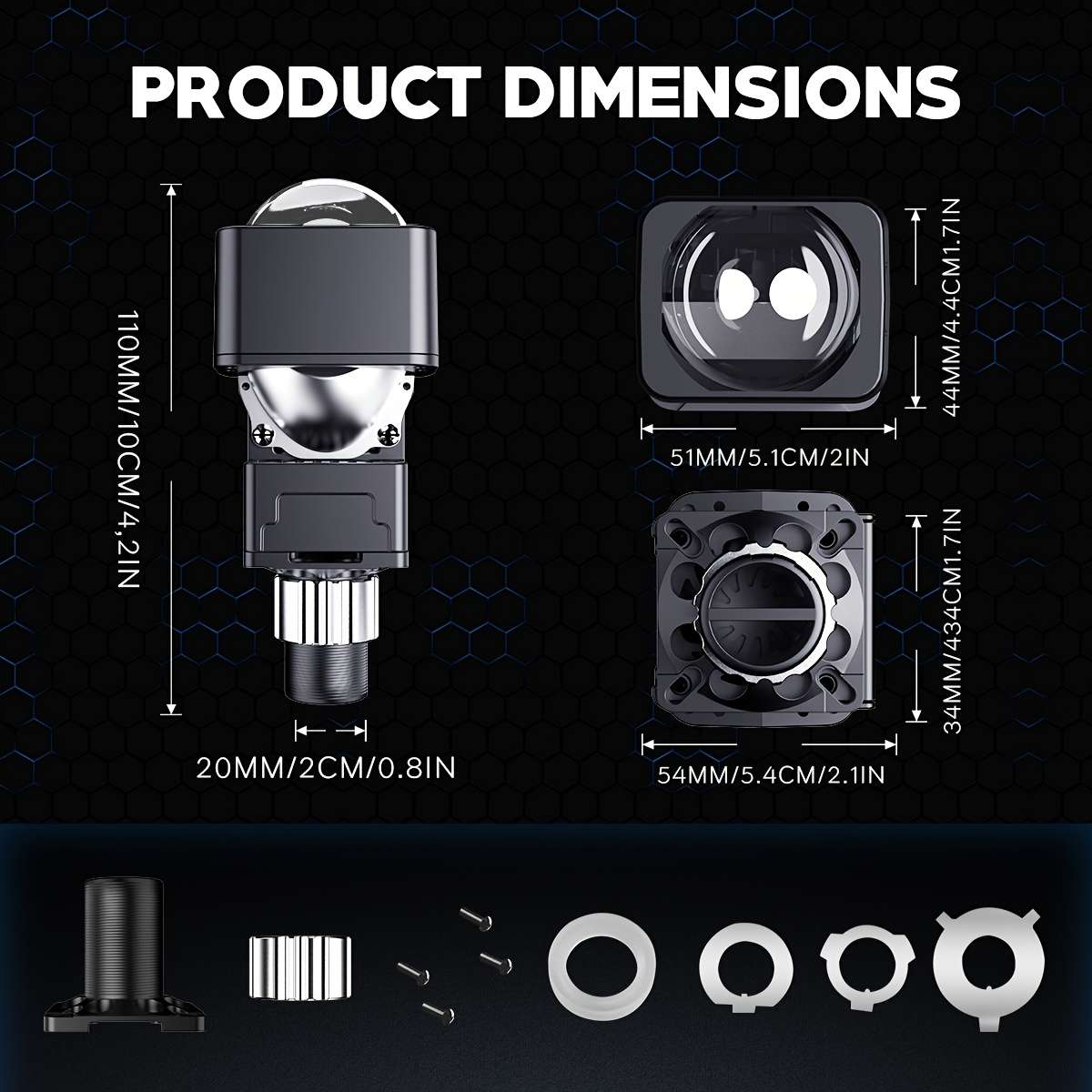 Car Lights Quantity 2Pcs