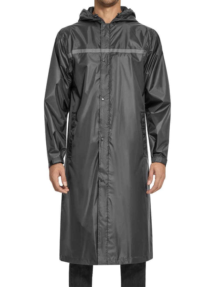 Raincoat Black Size M