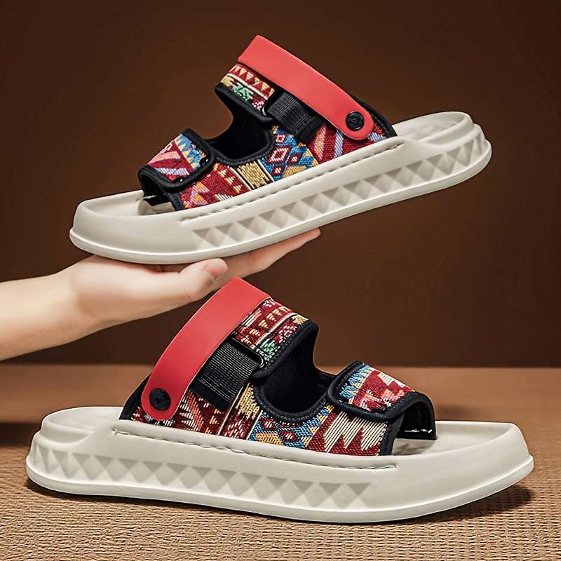 Sandals Color White Red Size Uk 5