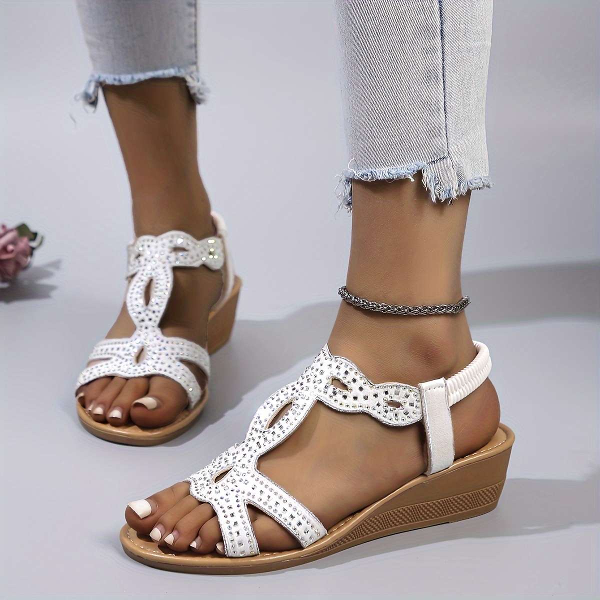 Sandals Color Red Sizeuk 7