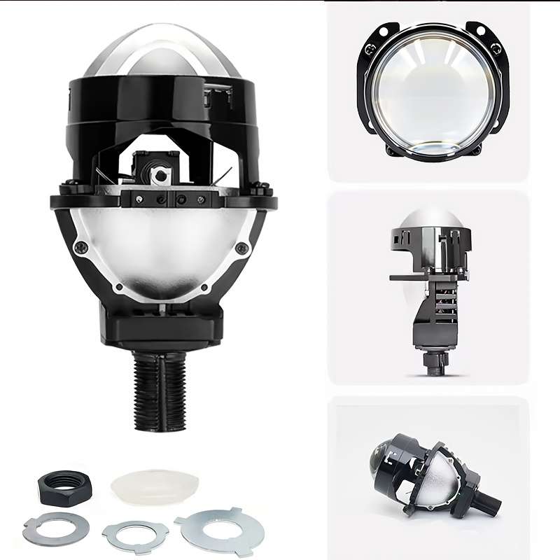 Car Lights Model 2Pcs Bi Led Projector Lenses