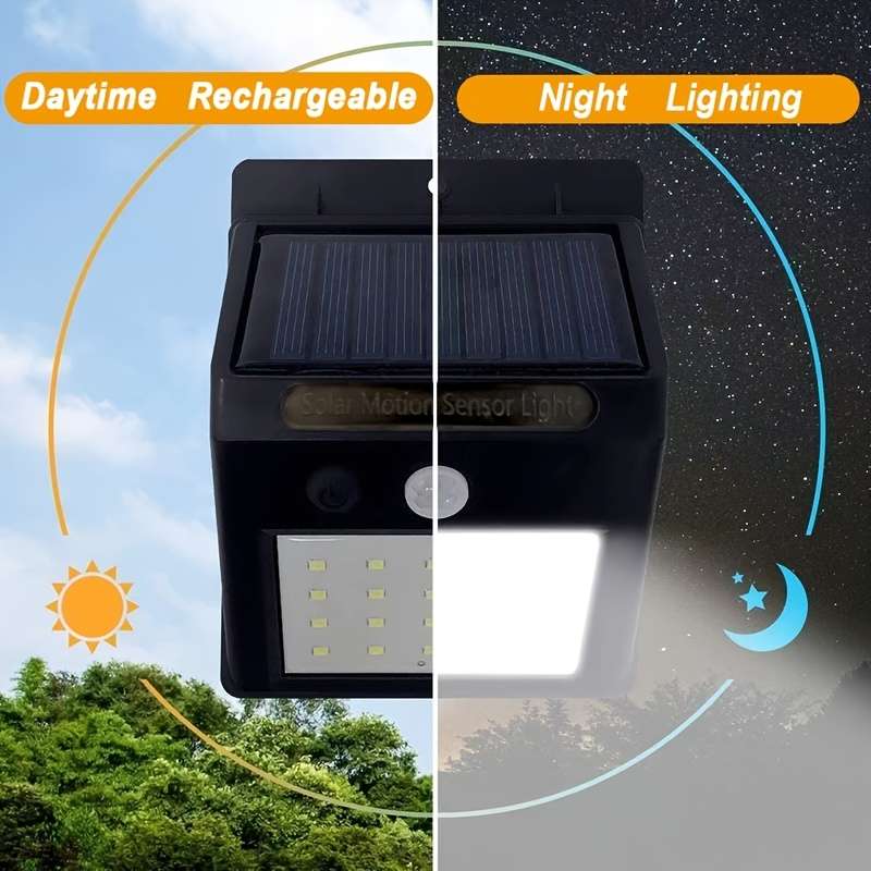 Solar Emergency Lights Quantity 2Pcs