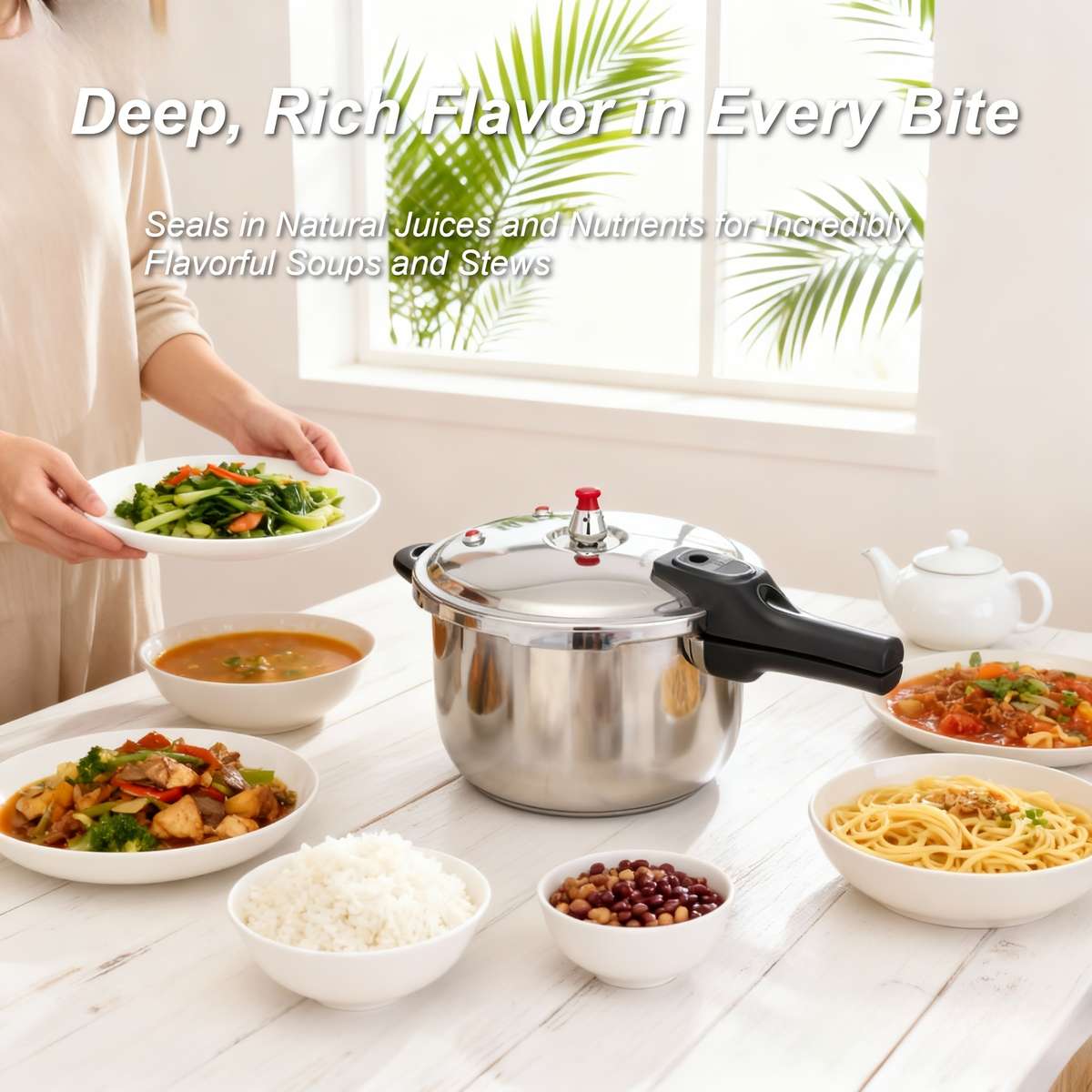 Premium Hcx Certified Stainless Steel Pressure Cooker Kitchen
