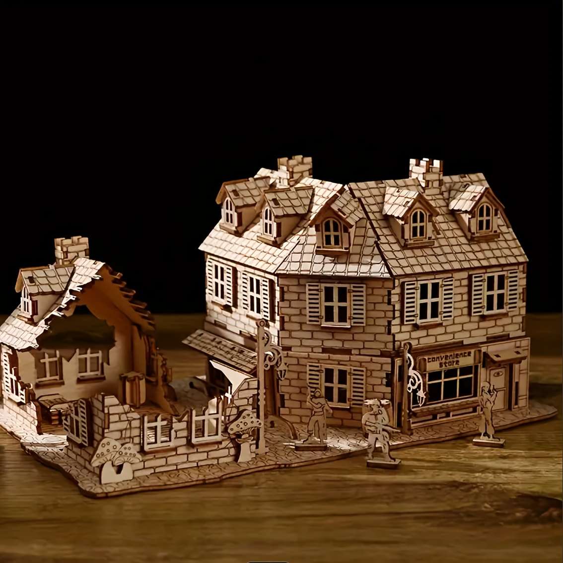 Building Toy Architectural Model Toy Set Items Peace House