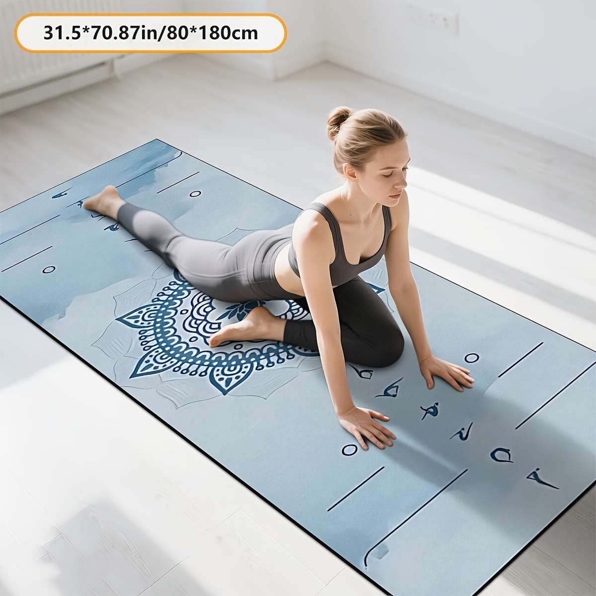 Yoga Mat 80*180Cm31.5*70.87In