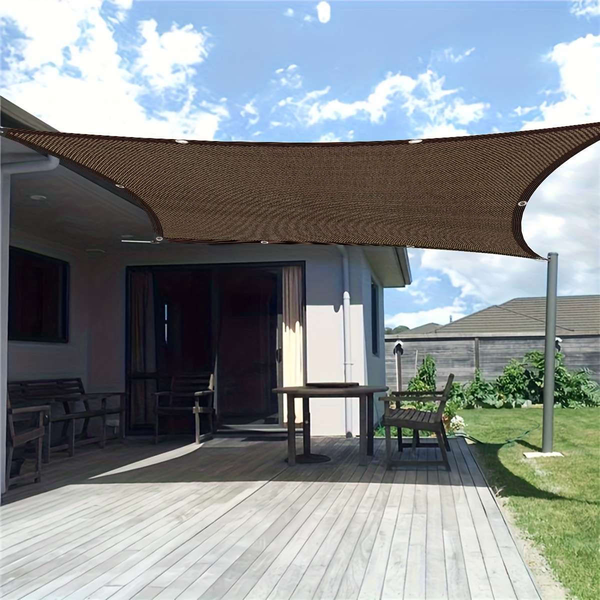 Shade Net Size Brown 5*10M 196.8*393.7 Inches