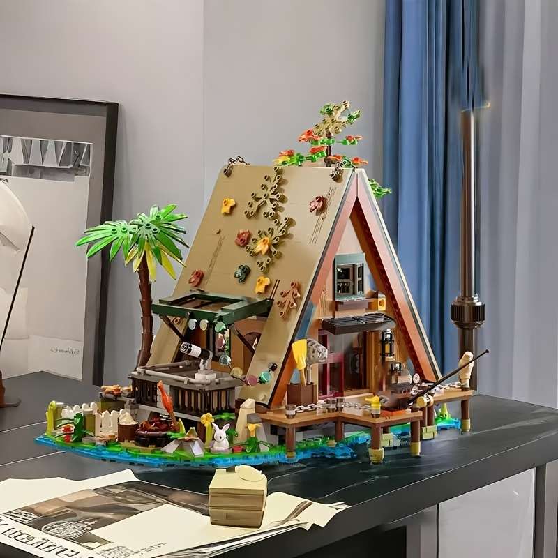 3D Building Model Puzzle Set Quantity 1526Pcs