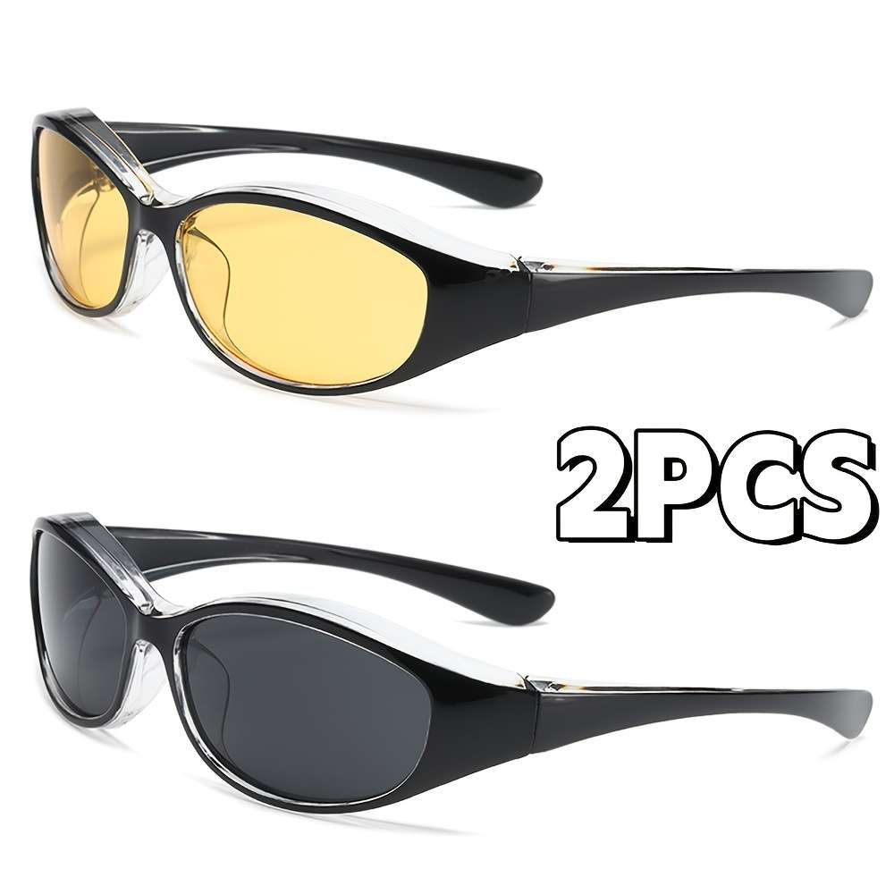 Cycling Glasses Color C5 Blue Transparent Black Transparent