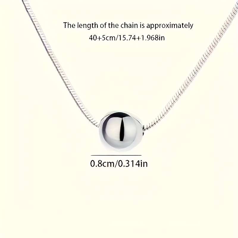 2Pcs Plated Elegant Snake Chain Necklaces