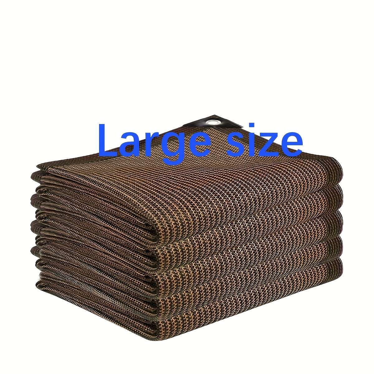 Shade Net Size Brown 5*10M 196.8*393.7 Inches
