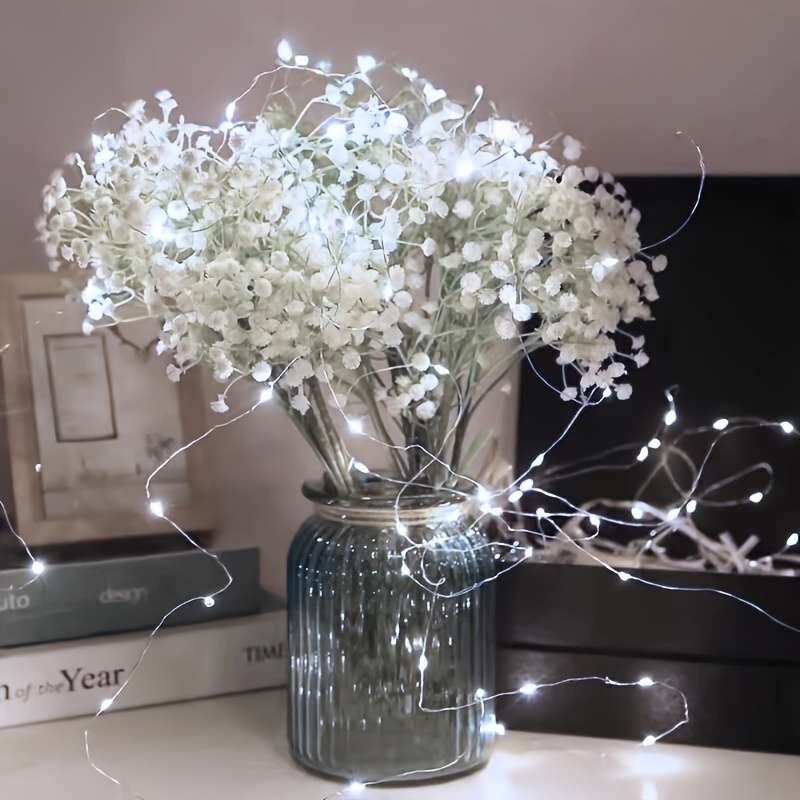 50 Led Pack Solar Fairy Lights Suitable 7