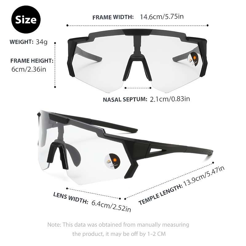 Cycling Glasses Color C5 Red