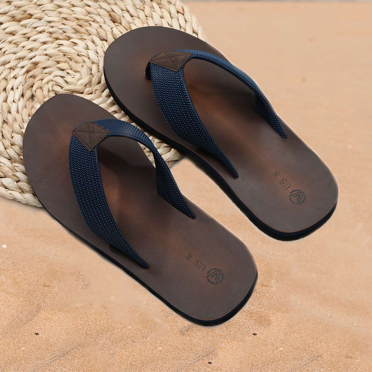 Sandals Color Deep Blue Size Uk 9