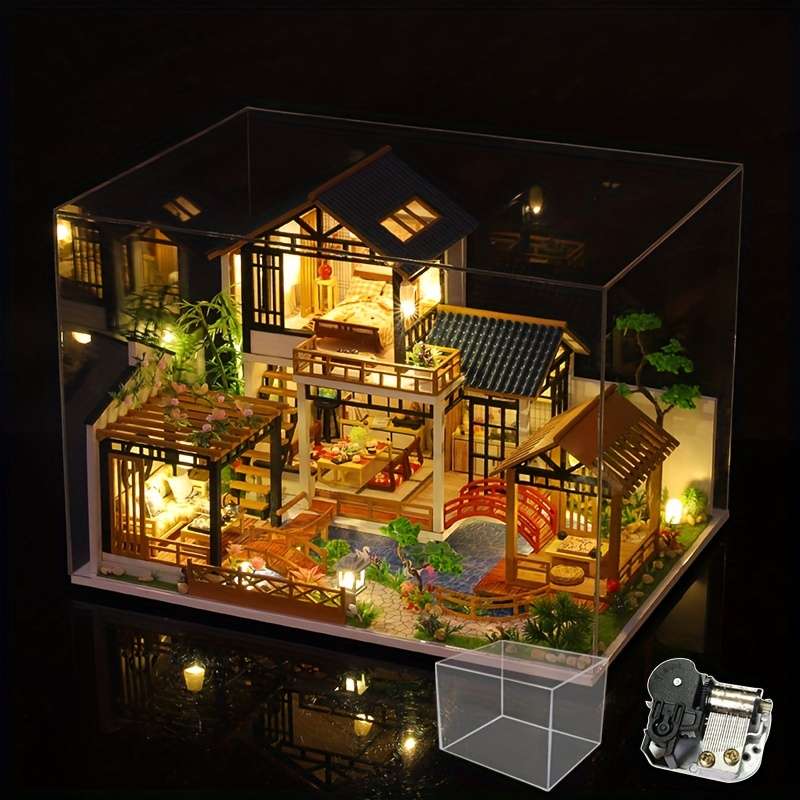 3D House Puzzle Model Model P018