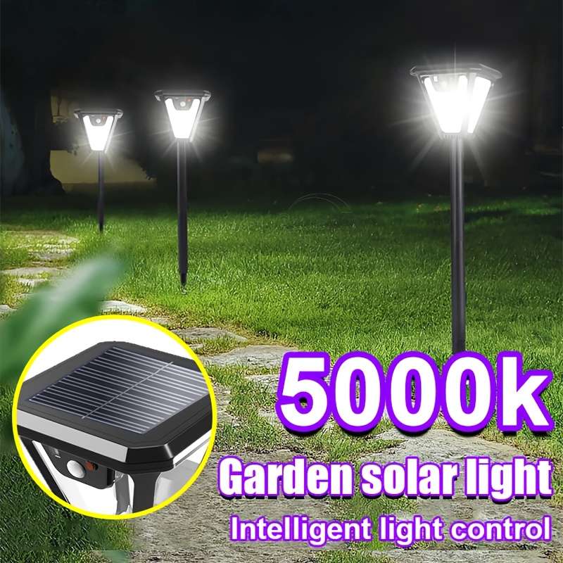 Solar Emergency Lights Color Black