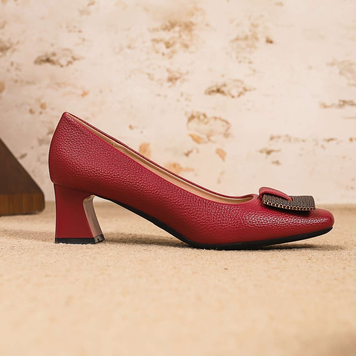 Women S High Heels Color Deep Red Sizeuk 6.5