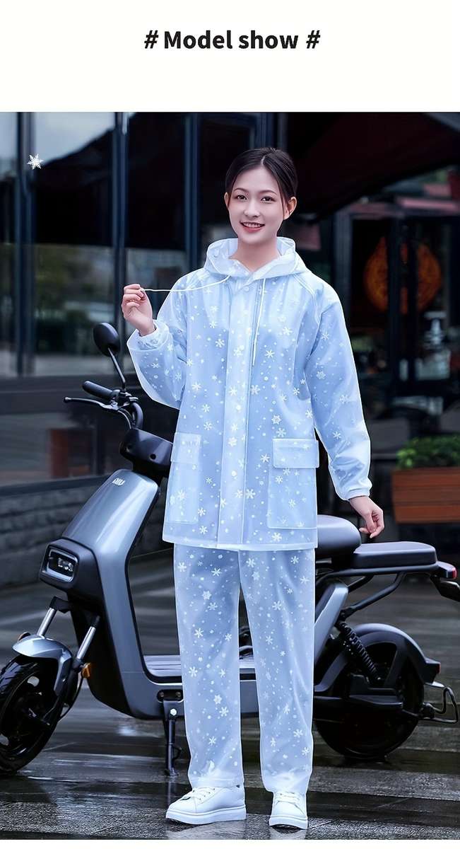 Raincoat White Size Onesize