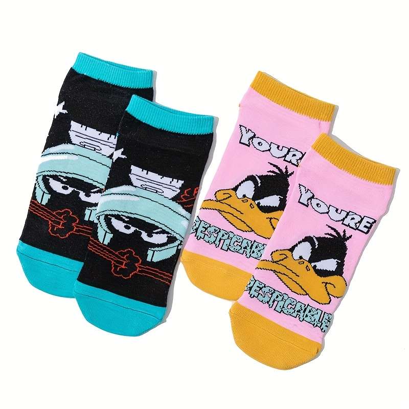 5 Pairs Random Color One Size High Elastic Socks