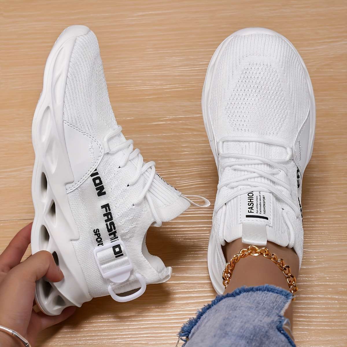 Women S Sneakers Color White Sizeuk 9