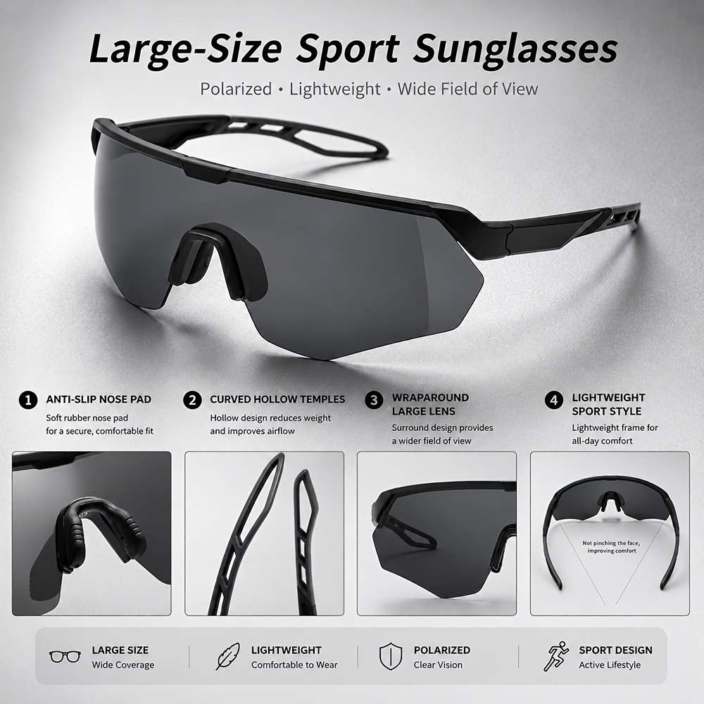 Cycling Glasses Color C8 Through Red