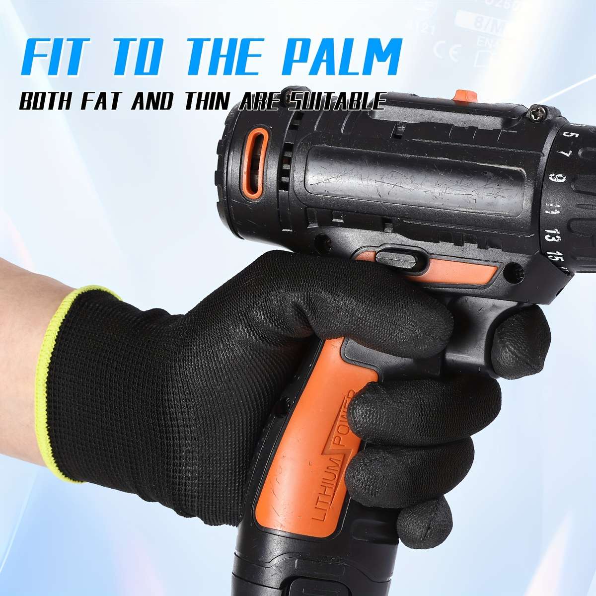 Work Gloves Size L Quantity24 Pieces
