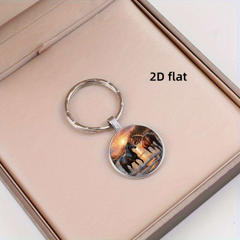 Keychain Ornament Color Silvery