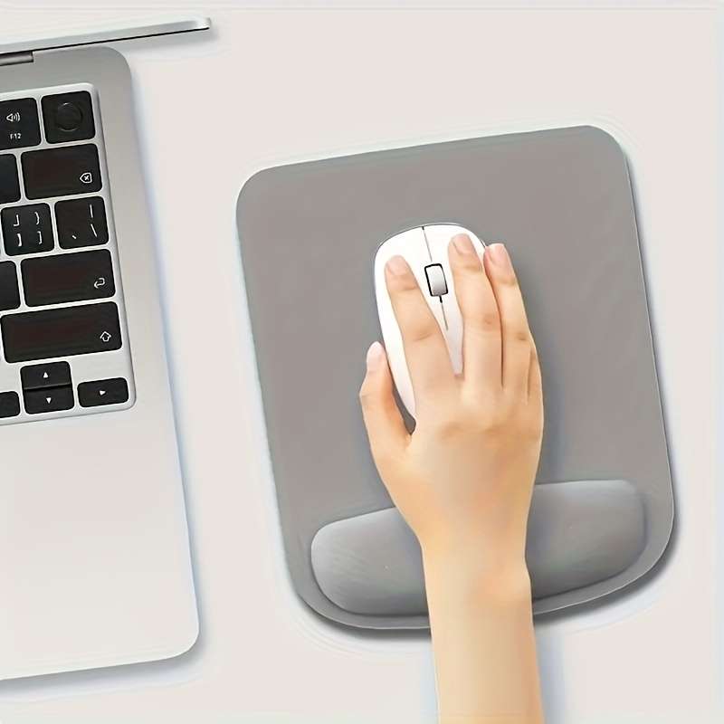 Exquisite HighPrecision Large Ergonomic Mouse With Wrist For Office Desk Black