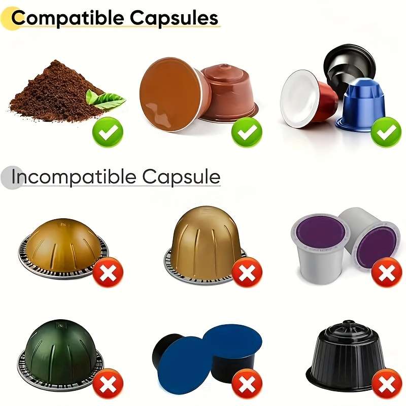 Cups Portable Espresso Machine Fast Heating Mins Auto Manual Coffee Maker Black