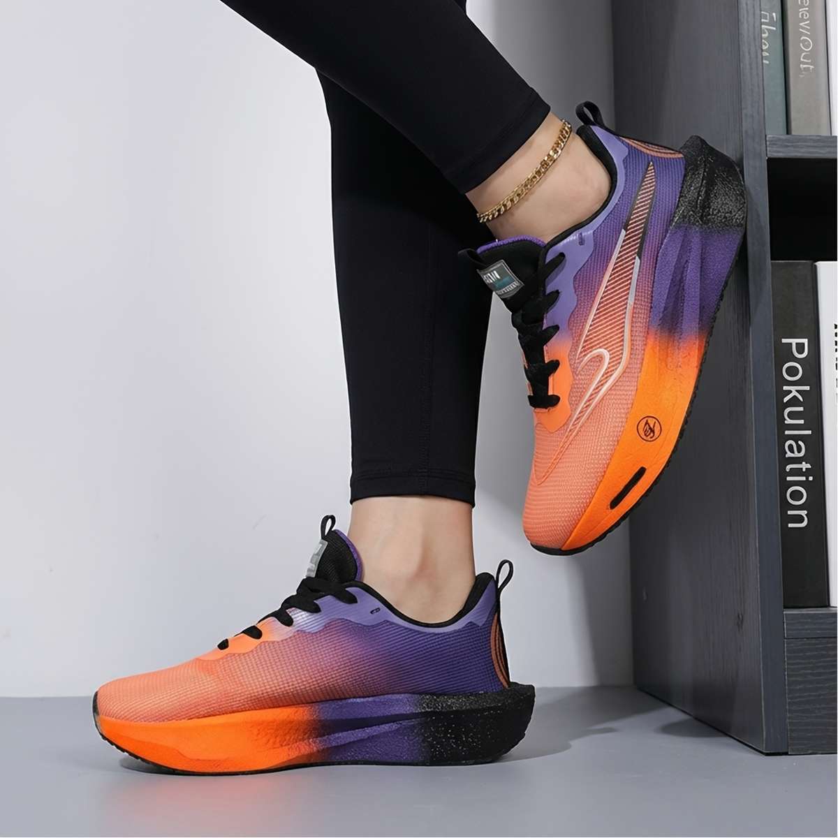 Women S Sneakers Color Orange Sizeuk 4