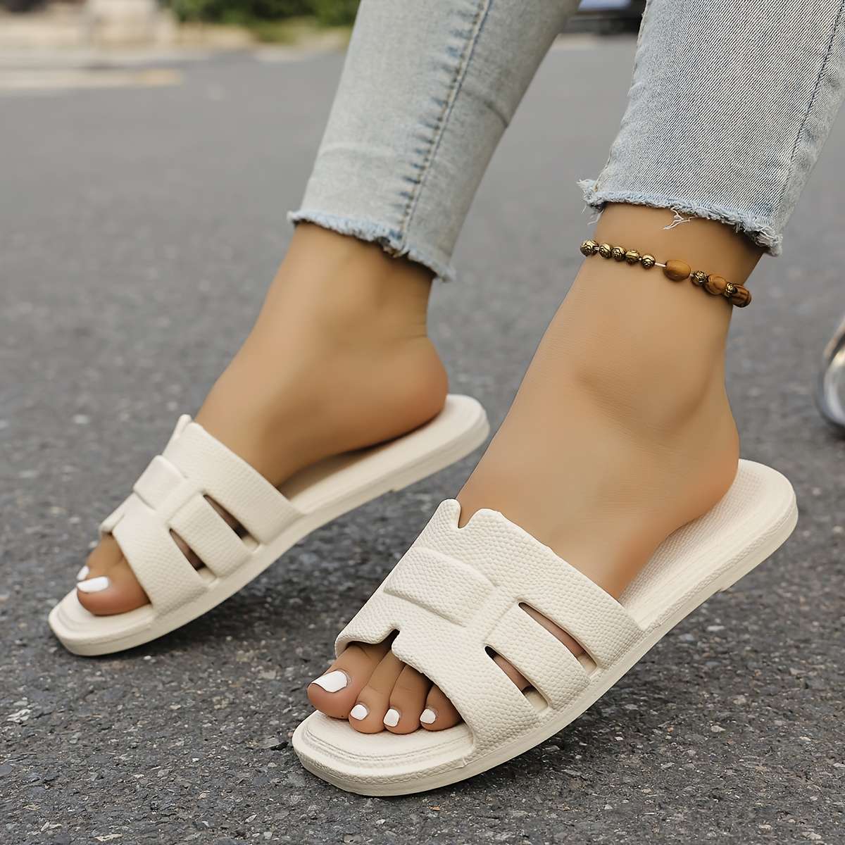 Sandals Color Black Size Uk 2.5