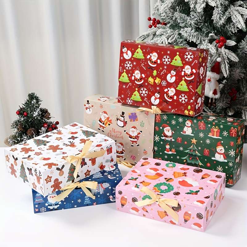 Christmas Gift Boxes Quantity 6Pcs