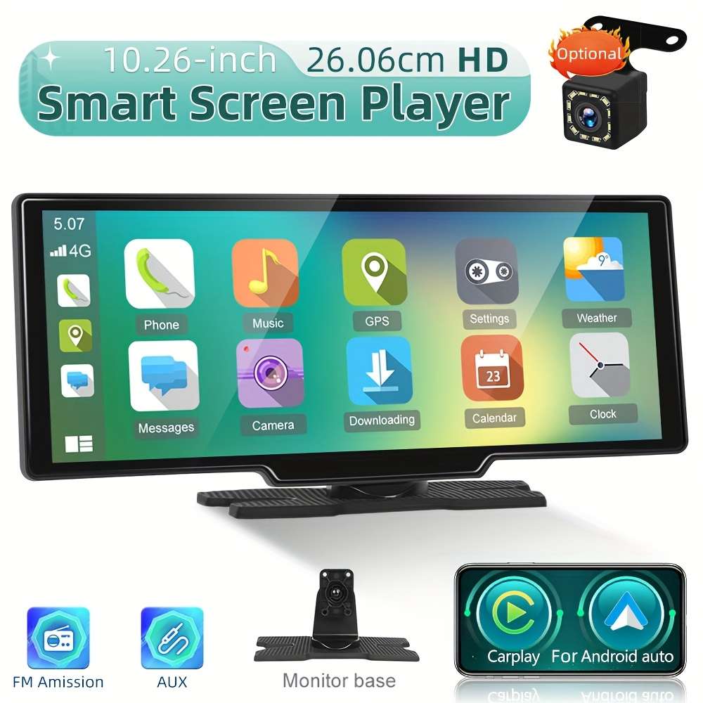 Car Audio  Entertainment System Items With Backup Camera
