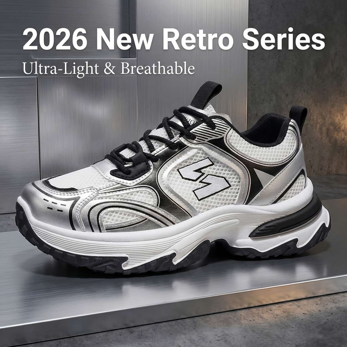 Sneakers Color Grey Sizeuk 7